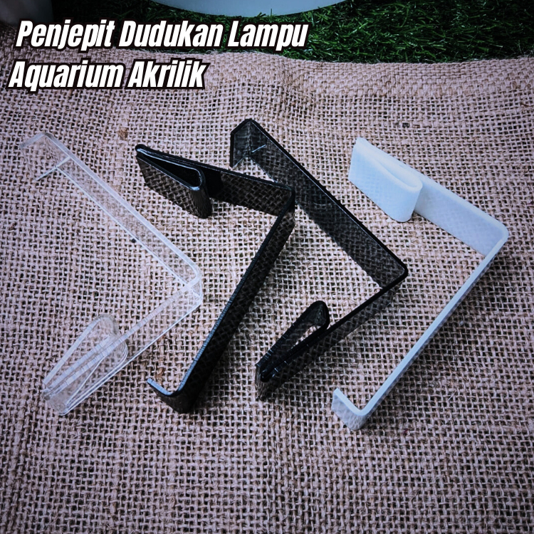 pengait | dudukan lampu | jepit | aquarium/soliter