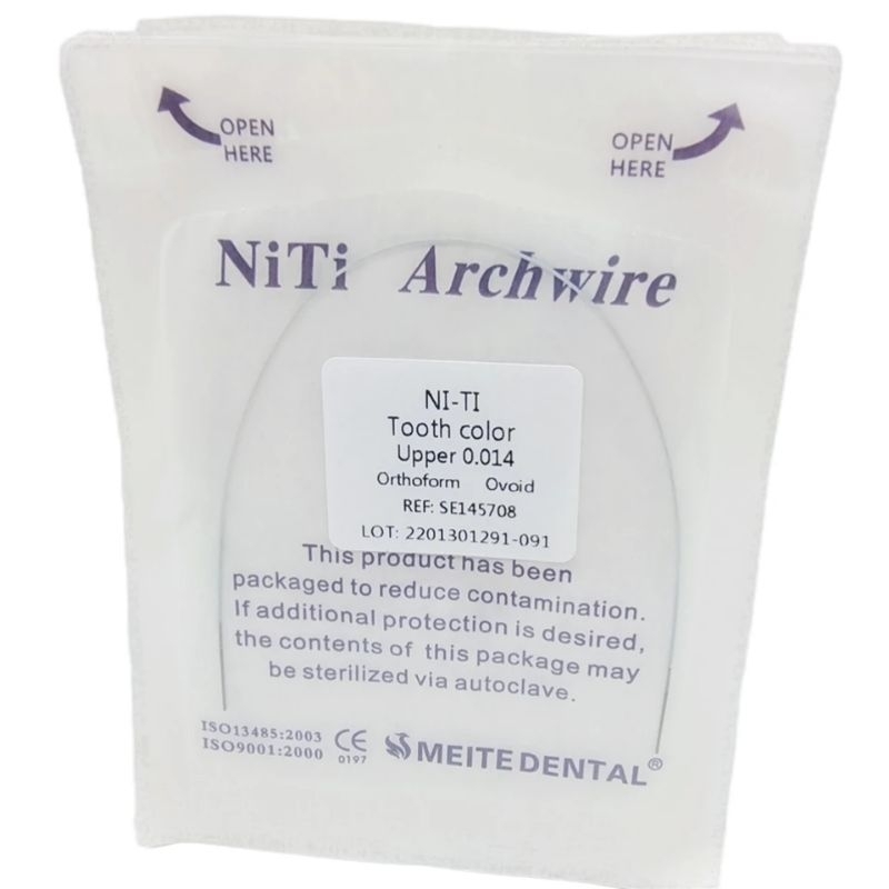 wire niti tooth colored warna putih ceramic safir