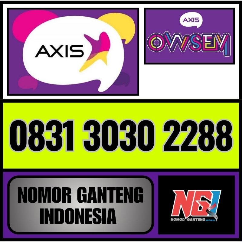 Nomor Cantik Axis 3030 2288