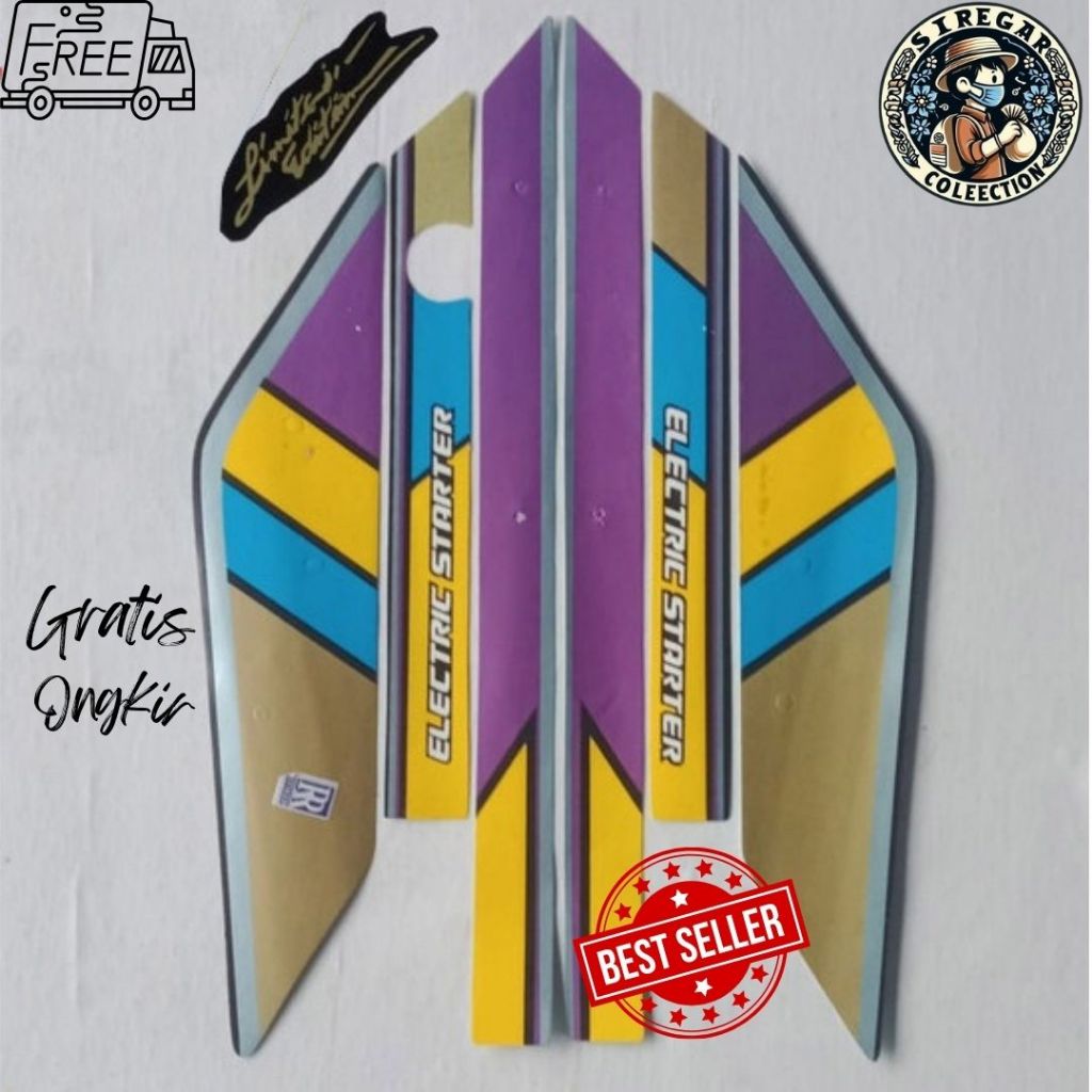 Stiker Striping Honda Astrea Prima 1991/1990 - List Stiker Standar Astrea Prima 1991/1990