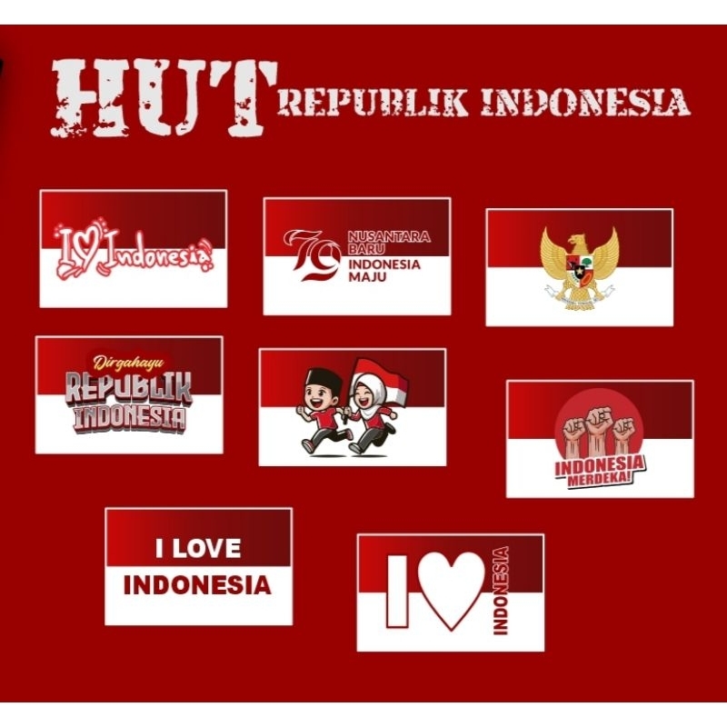 

STICKER PIPI / STICKER 17 AGUSTUSAN / HARGA PER100PCS