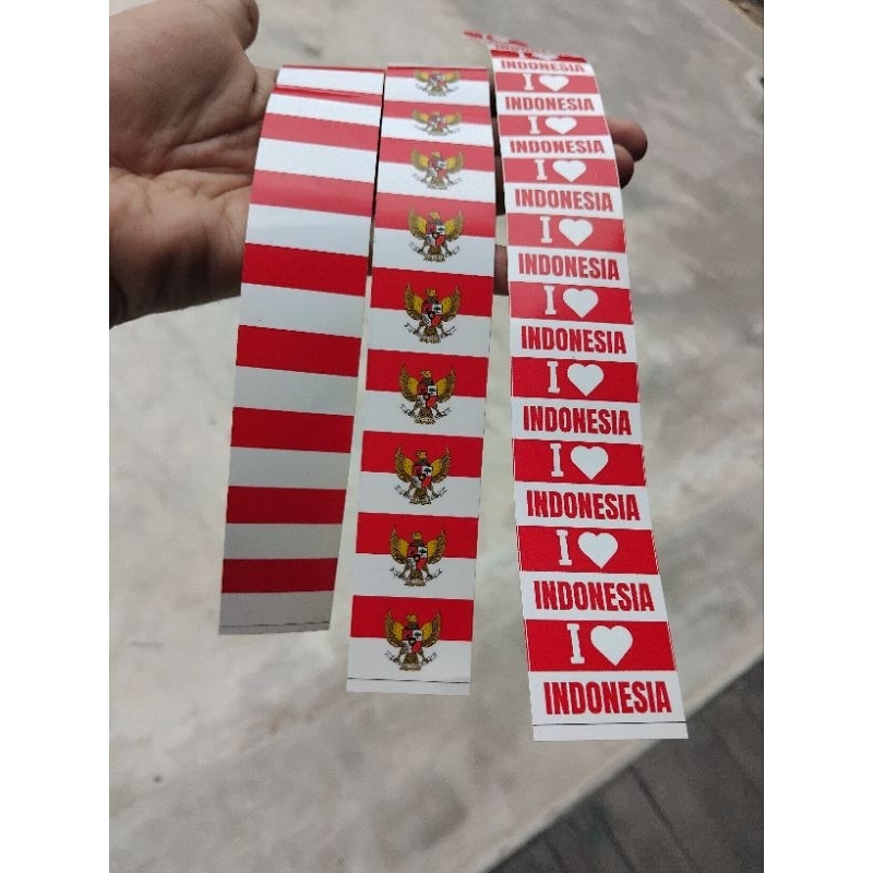 

[ ISI 48 LEMBAR ] STIKER PIPI INDONESIA HUT KEMERDEKAAN RI AKSESORIS AGUSTUSAN