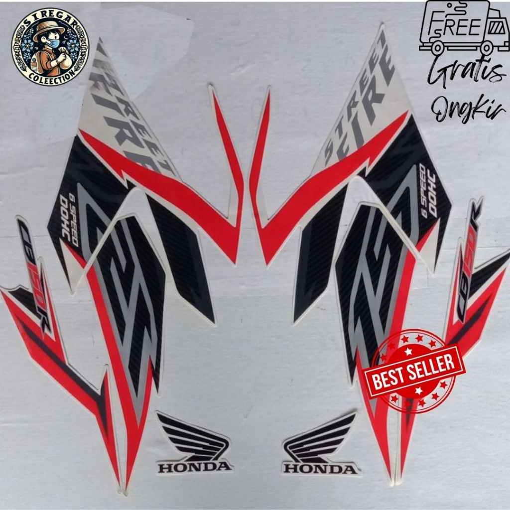 Stiker Striping Honda CB 150R 2016 - List Stiker Standar CB 150R 2016  Striping Standar CB 150R 2016