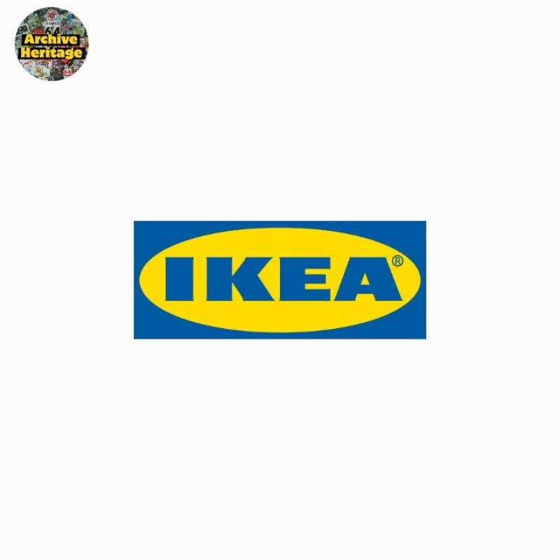

sticker Ikea logo brand stiker