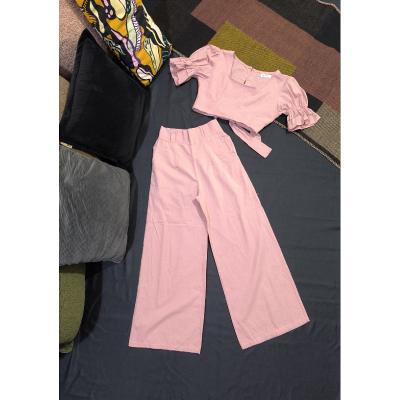 Set Crop & Kulot Bangkok New