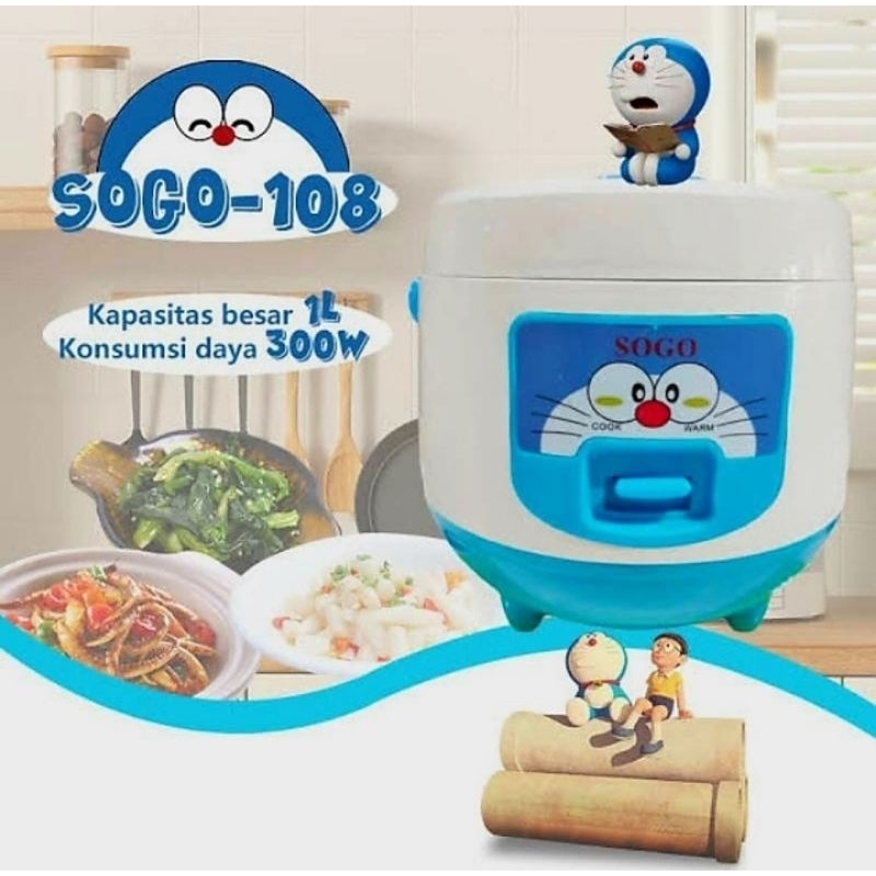 BATAM - SOGO 108 rice cooker magic com 1 liter