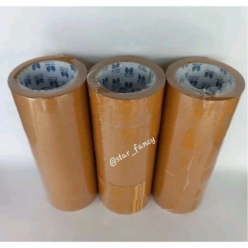 

Lakban Coklat My Tape Wide 45 100 yard satuan / Ecer