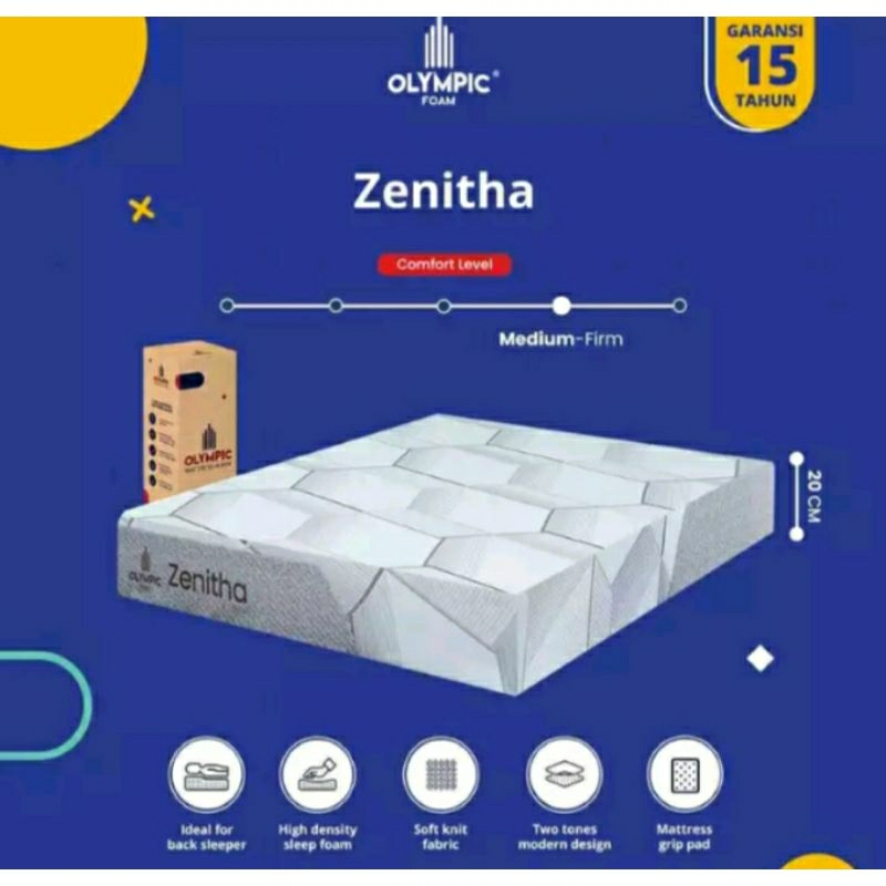 Kasur busa Olympic Zenitha /matrass in the box
