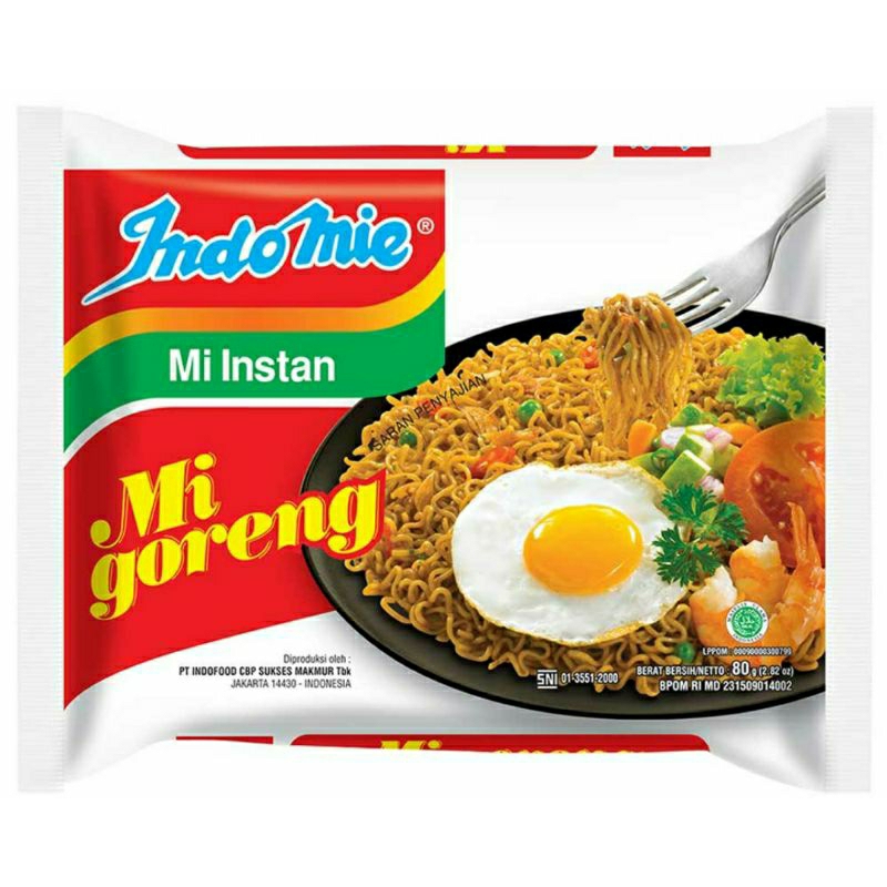 

MIE INDOMIEGORENG 80 GRAM