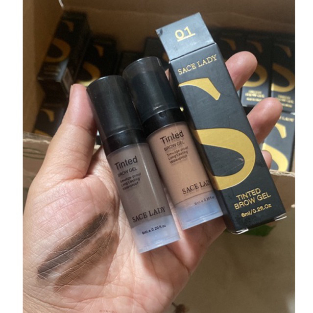 SACE LADY TINTED BROW GEL WATERPROOF | SACE LADY EYE BROW GEL ORIGINAL | ALIS EYEBROW GEL