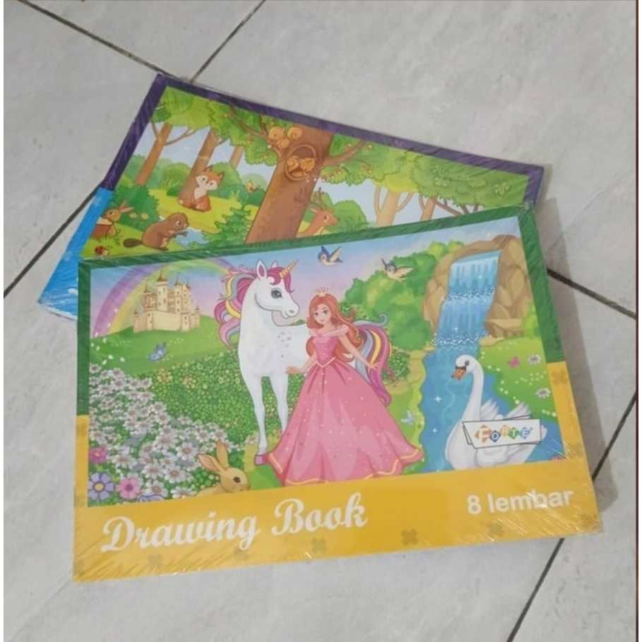 

Buku Gambar A4 Forte 8 Lbr isi 10 pcs