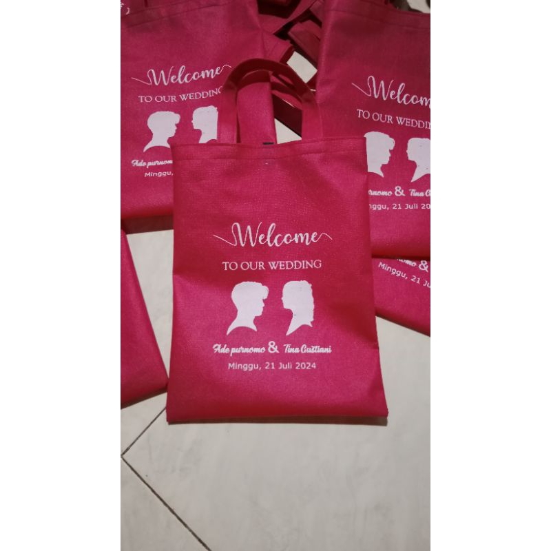 Totebag souvenir custom