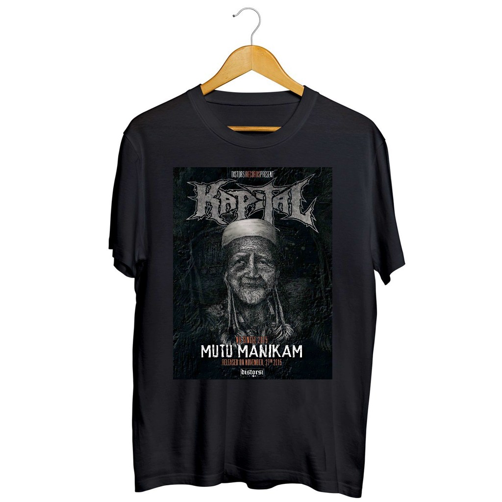 Tshirt Band Kapital Mutu Manikam / Kaos Musik Rock Metal