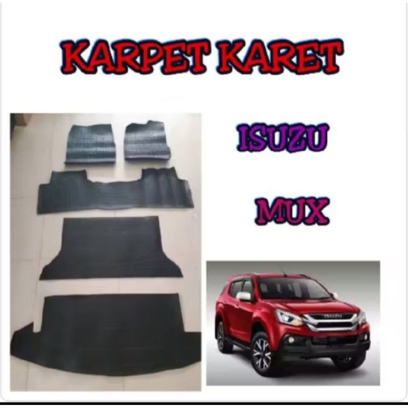 karpet karet isuzu MUX   full set