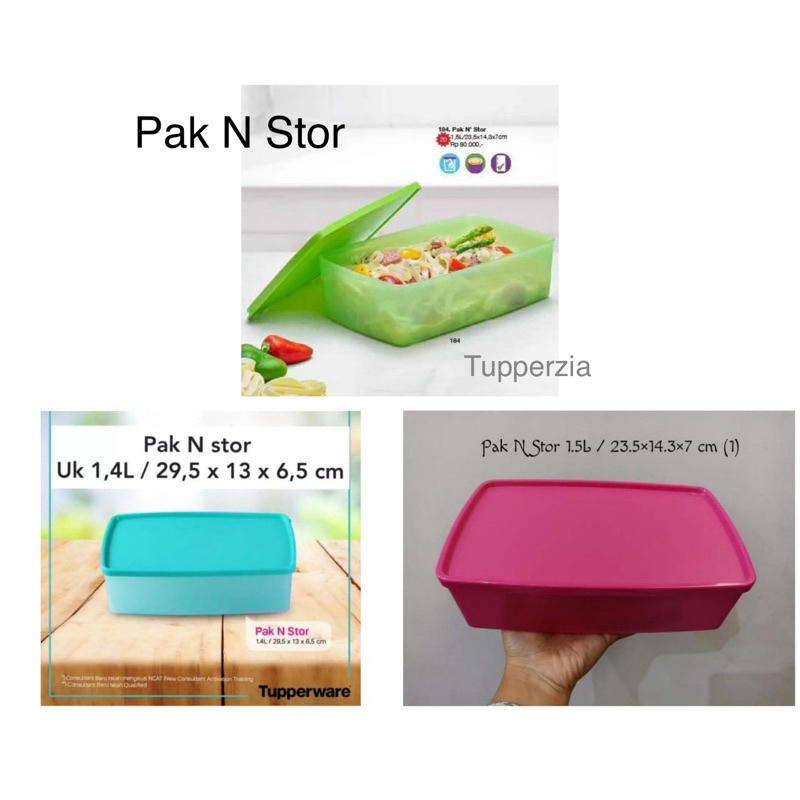 Pak N Store Tupperware