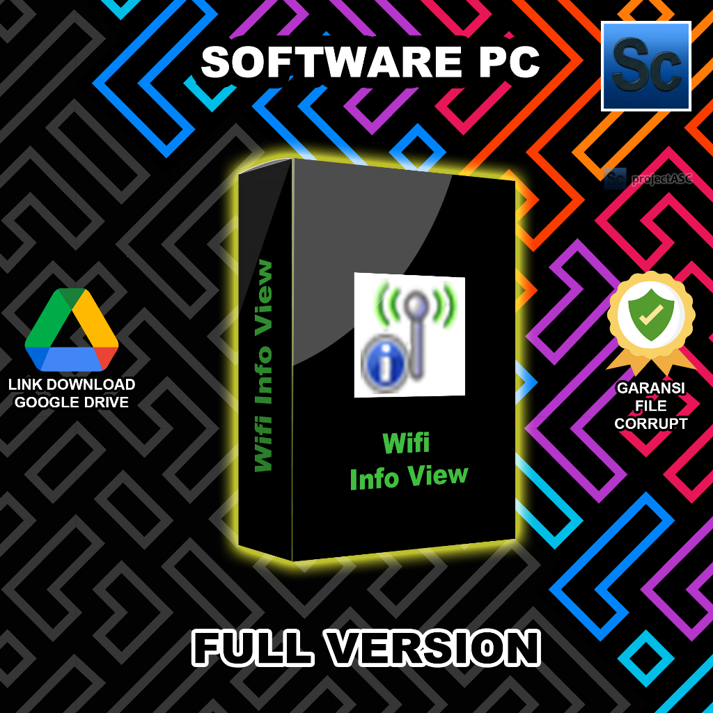 Software PC | Wifi Info View - Software Pemantau Sinyal Wifi (Portable)