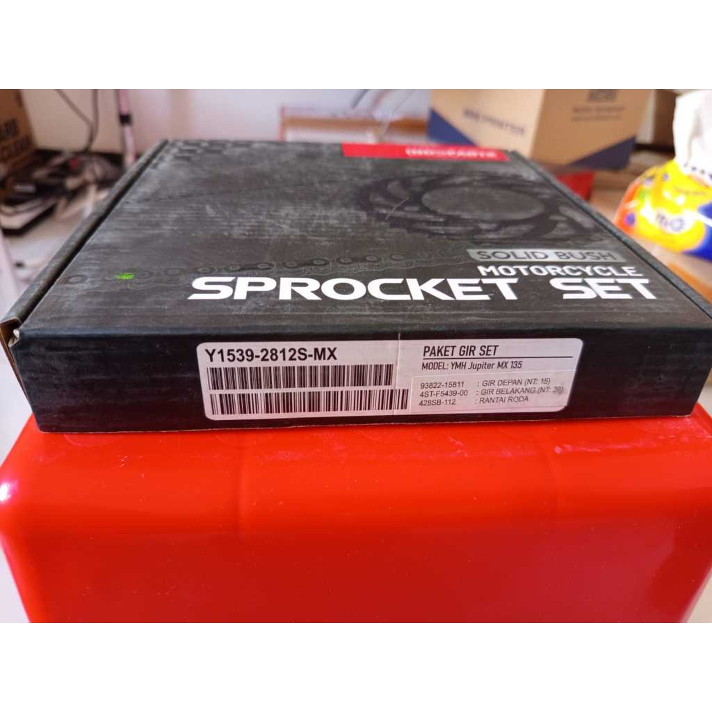 Gear Set Jupiter MX 135 Original Indoparts