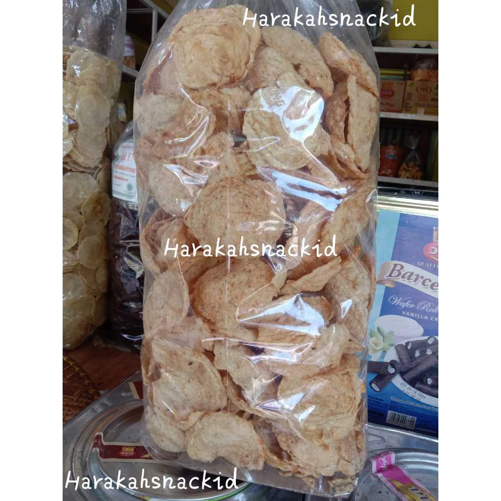 

Emping Belinjo Lebar Asin 500gr // Emping Melinjo Lebar