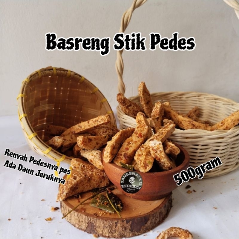 

Basreng Stik Cikruh / Sistik Basreng Dauk Jeruk / Basreng Stik Pedes
