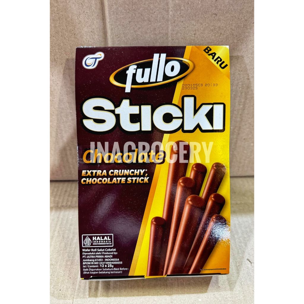 

FULLO STICKI WAFER ROLL COKLAT ISI 12