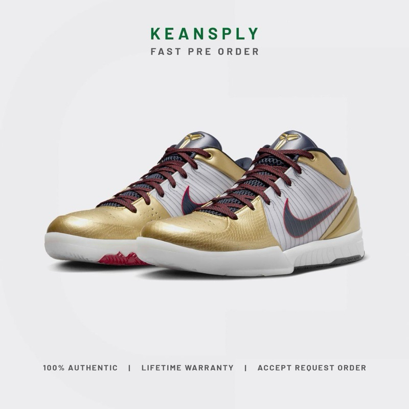 Nike Kobe 4 Protro Gold Medal FQ3544-100