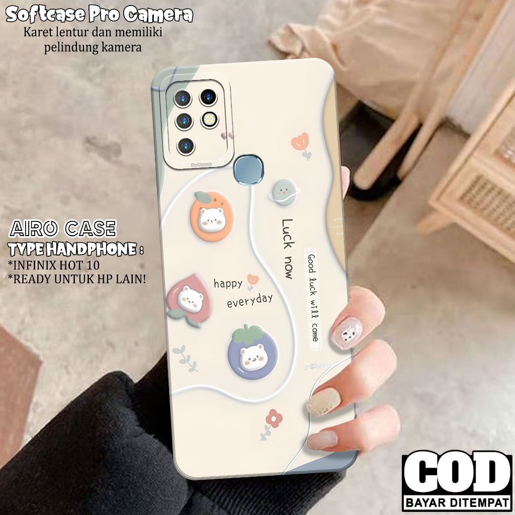 Case INFINIX HOT 10 Terbaru - Softcase INFINIX HOT 10 - Fashion Case KARTUN - Casing INFINIX HOT 10 