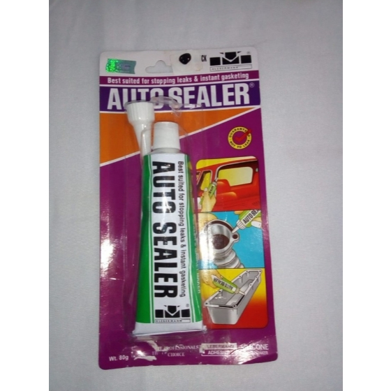 LEM SILIKON AUTO SEALER HITAM KECIL 30ml 35GRAM MESIN GARDAN BAK MOBIL kleberman
