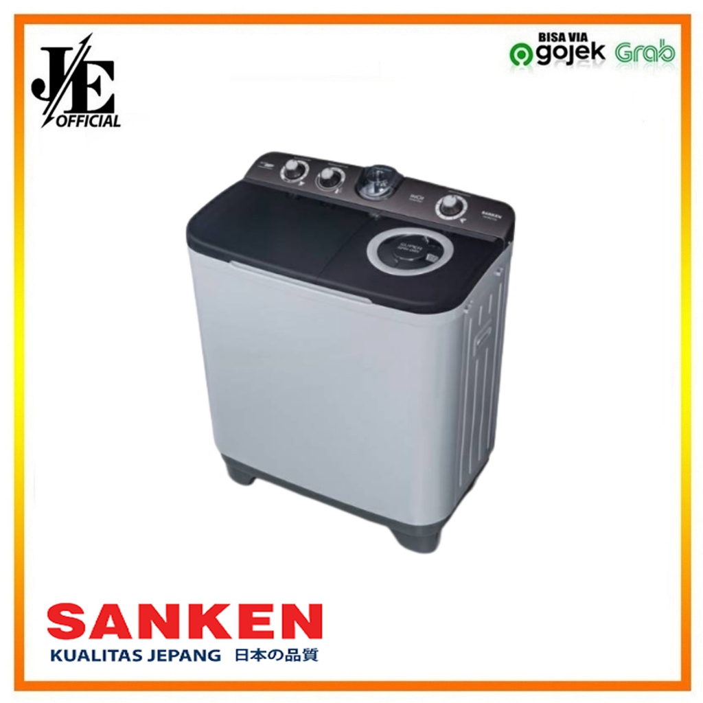Mesin Cuci Sanken 2 Tabung Tw 927hgy Kapasitas 8 Kg - Hijab Venice Series