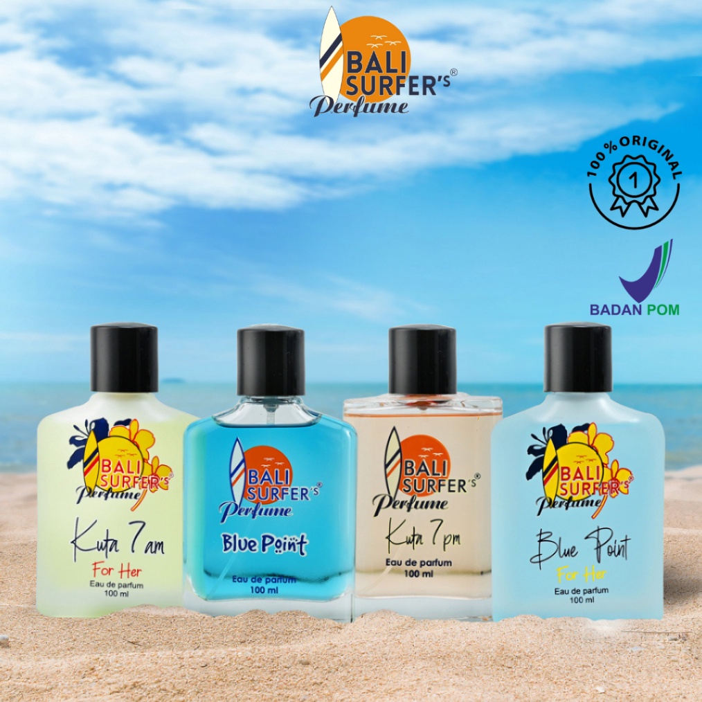 KODE K27O Bali Surfers Parfum Papan Selancar Blue Point Parfum Bali Surfer Blue Point BSP Blue Point