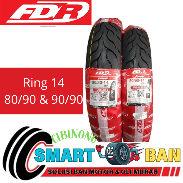 Ban FDR Depan Belakang Motor Vario 110 dan Vario 125 Ring 14