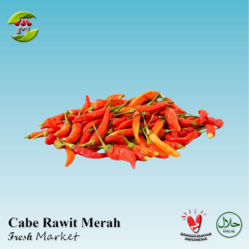 

[BOGOR] Cabe Rawit Merah Pack 250gr