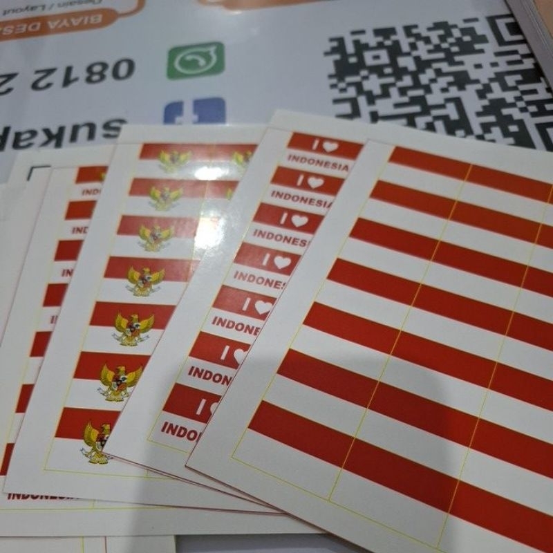 

stkiker pipi stiker agustusan