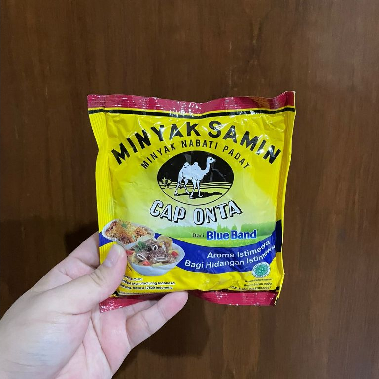 

Minyak Samin - Cap Onta by Blue Band (200 gr)