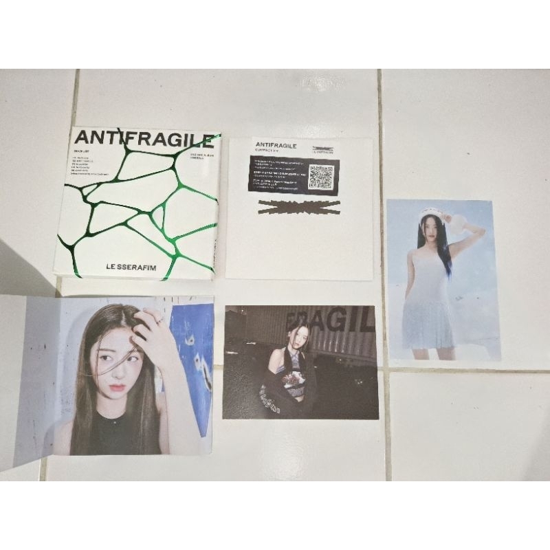 ALBUM LESSERAFIM ANTIFRAGILE COMPACT VER