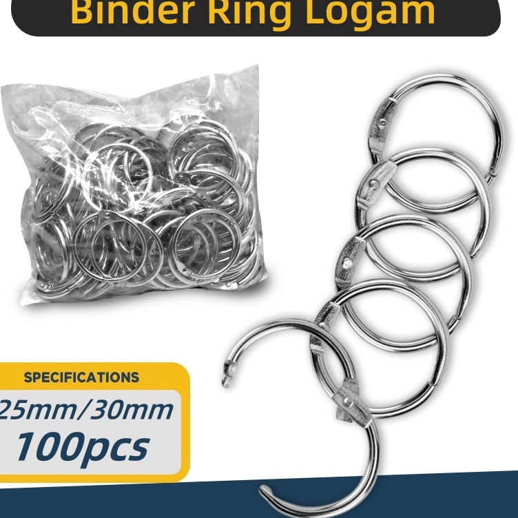 

KODE W7U 1PC Ring Binder Buka Tutup 2535mm 1 inci dengan Sampel Buku Ring