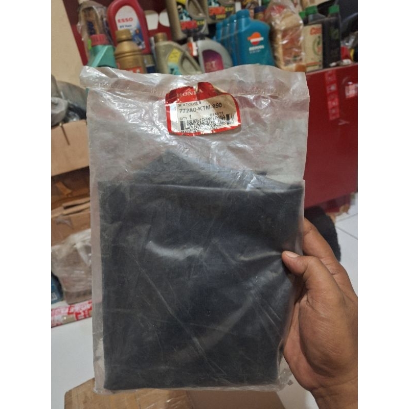 kulit jok cover jok honda supra X125 supra x 125 karbu original ahm honda