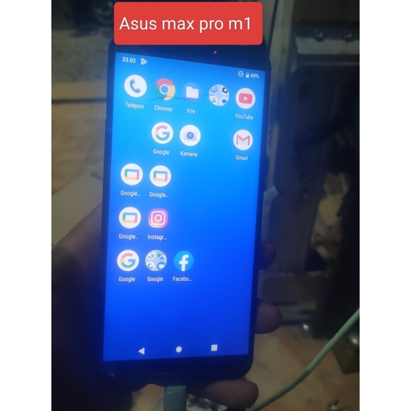 lcd tc retak hp Asus Max pro m1 minus tc retak tidak bisa sentuh