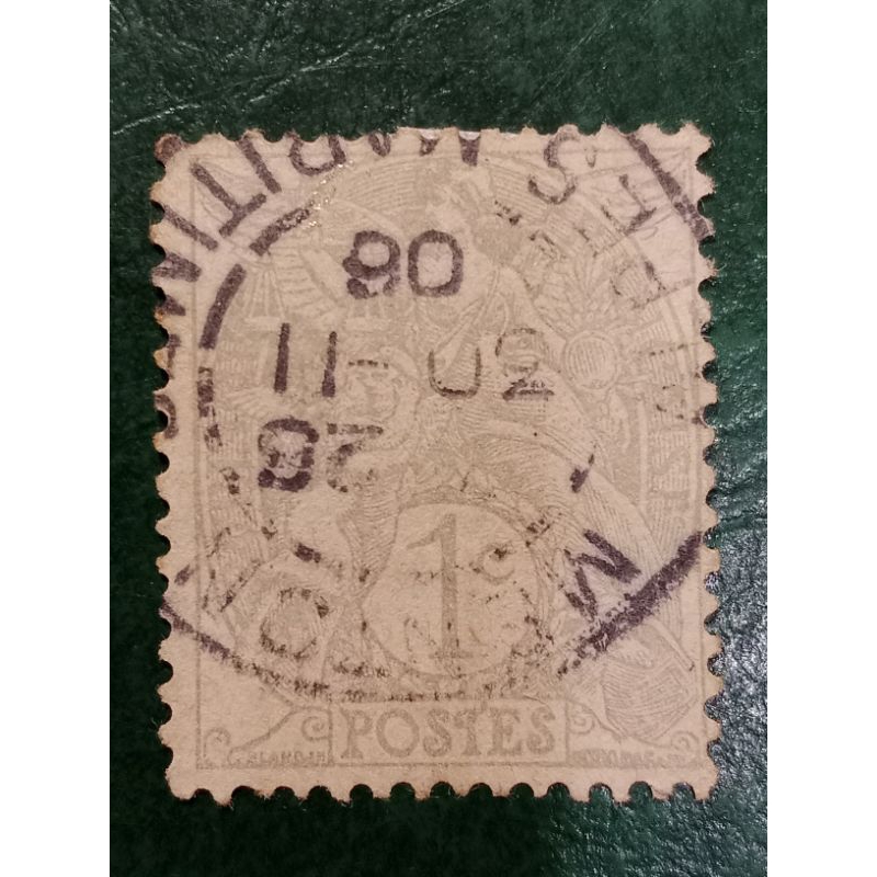 

Prangko Perancis 1 Centime Tahun 1900 USED