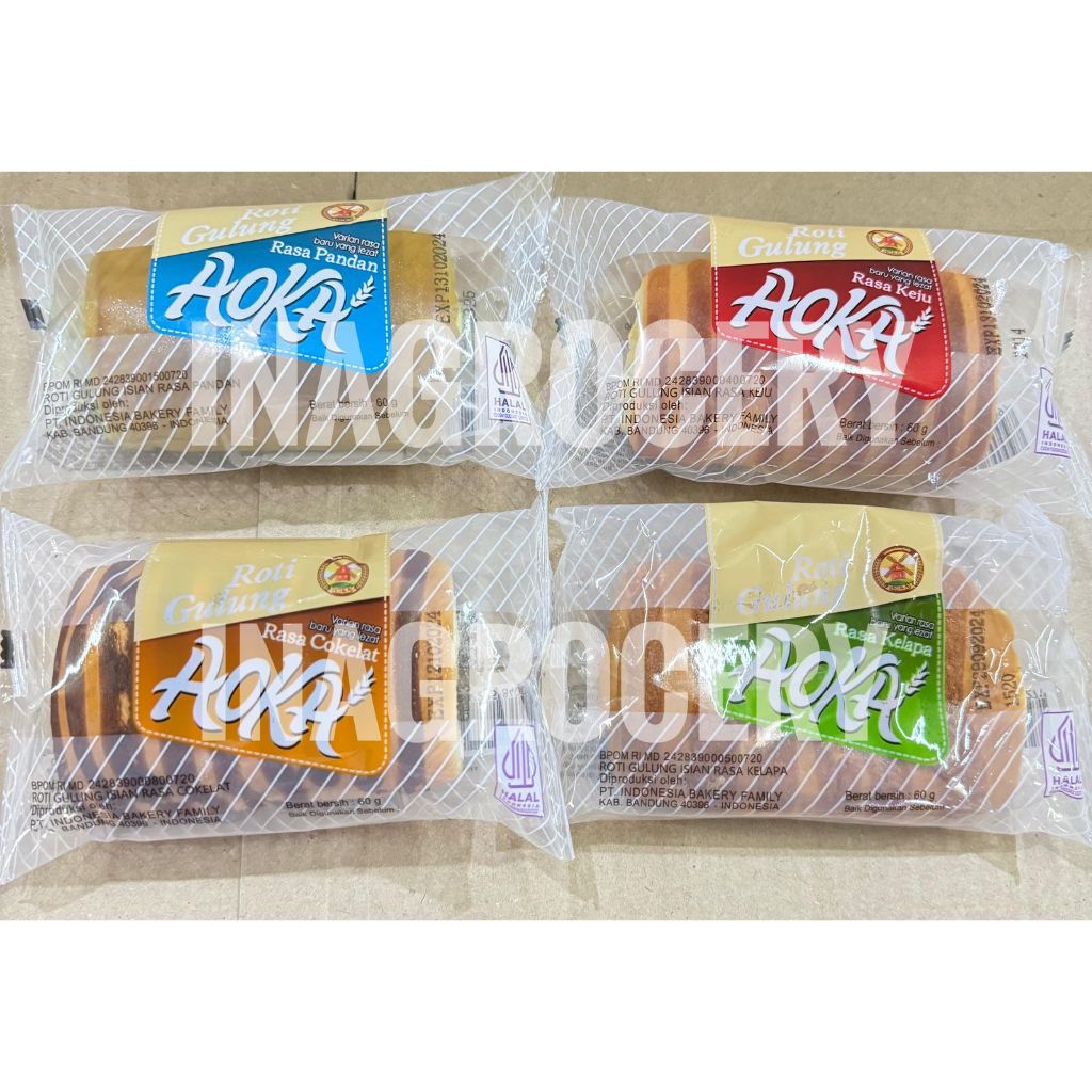 

AOKA ROTI GULUNG ( ALL VARIANT ) ( 5 PCS)