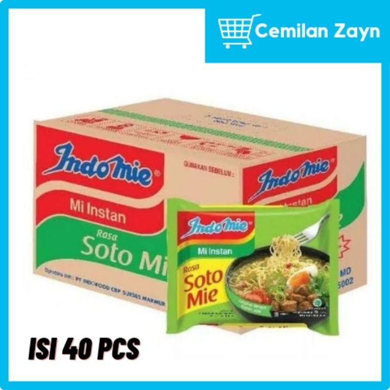 

Indomie Soto 1 dus isi 40 pcs murah harga grosir