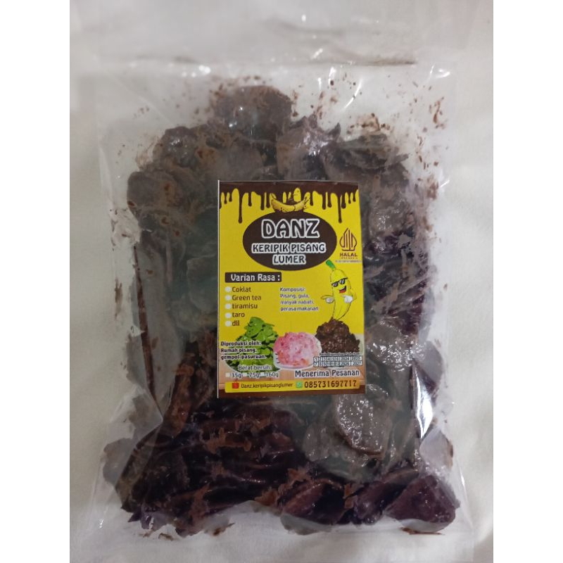 

danz keripik pisang lumer 350 gram