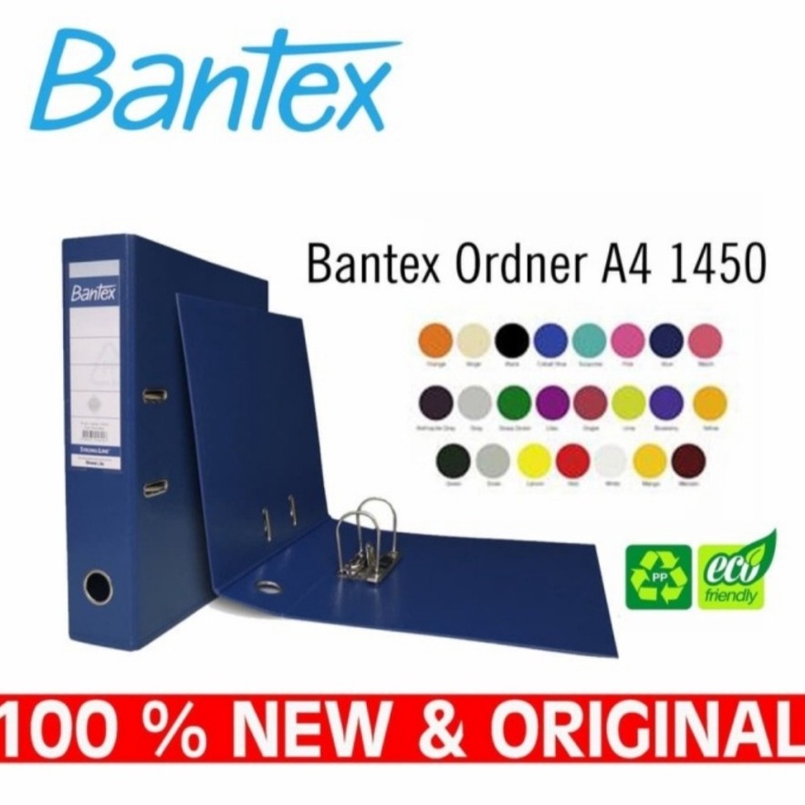 

KODE H16B Odner Ordner Bantex A4 PVC 145