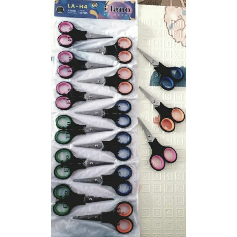 

ELANO GUNTING LA - H4 ( 4 INCH ) 1 lembar isi 12 pcs
