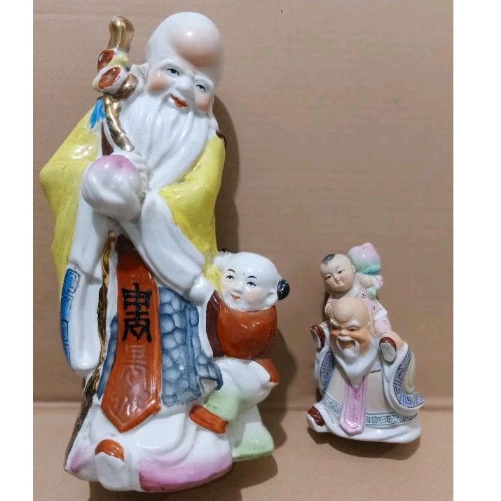 Paket Pajangan keramik patung dewa