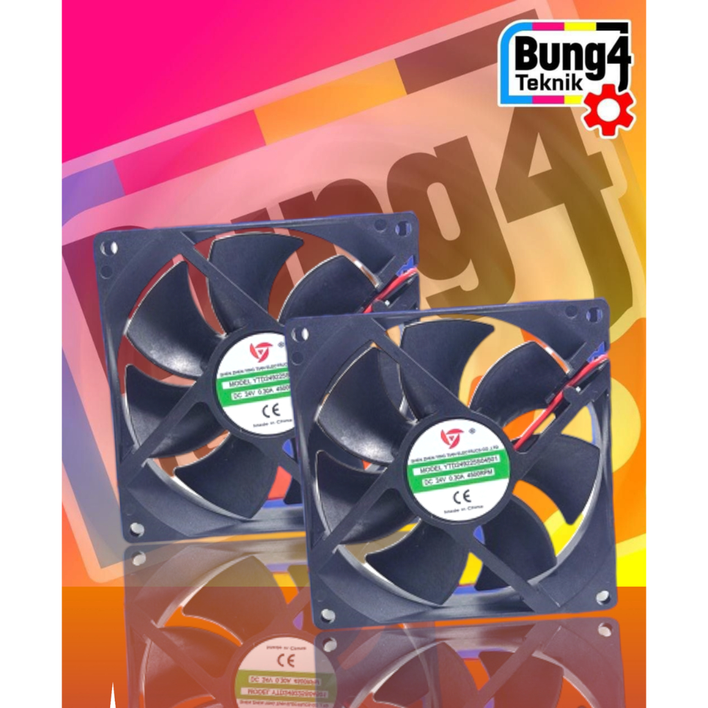 KIPAS9X9 DC 24V LAKONI 0.30A 4500rpm HIGH SPEED MESIN LAS LAKONI 900W