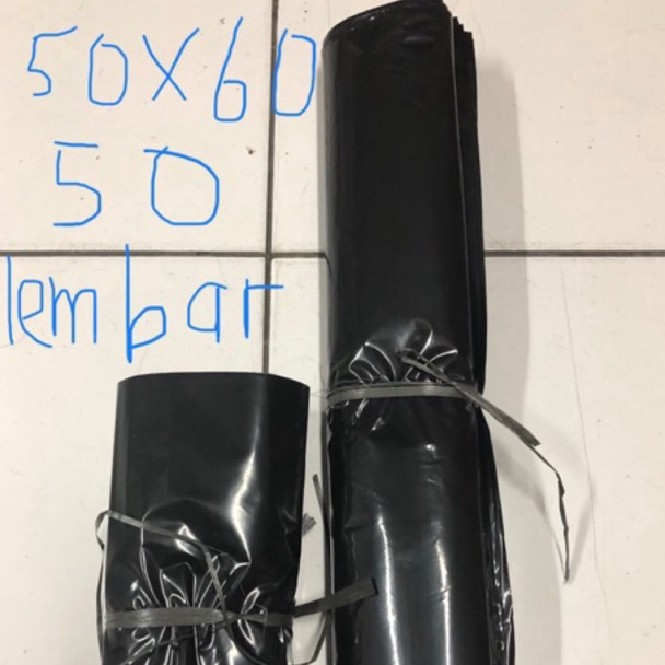 

KODE N92P Polymailer hitam glossy kantong paking uk 5x6 5 lembar sangat tebal