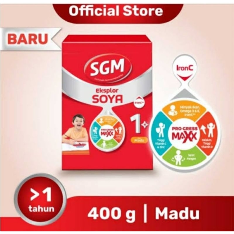 Susu SGM Eksplor Soya 1+ 400 gram