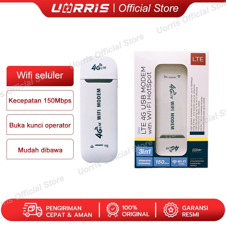 UORRIS Modem Wifi Portable Modem WIFI 4G All Operator LTE Modem USB 15Mbps Modem Mifi COD Support 1 