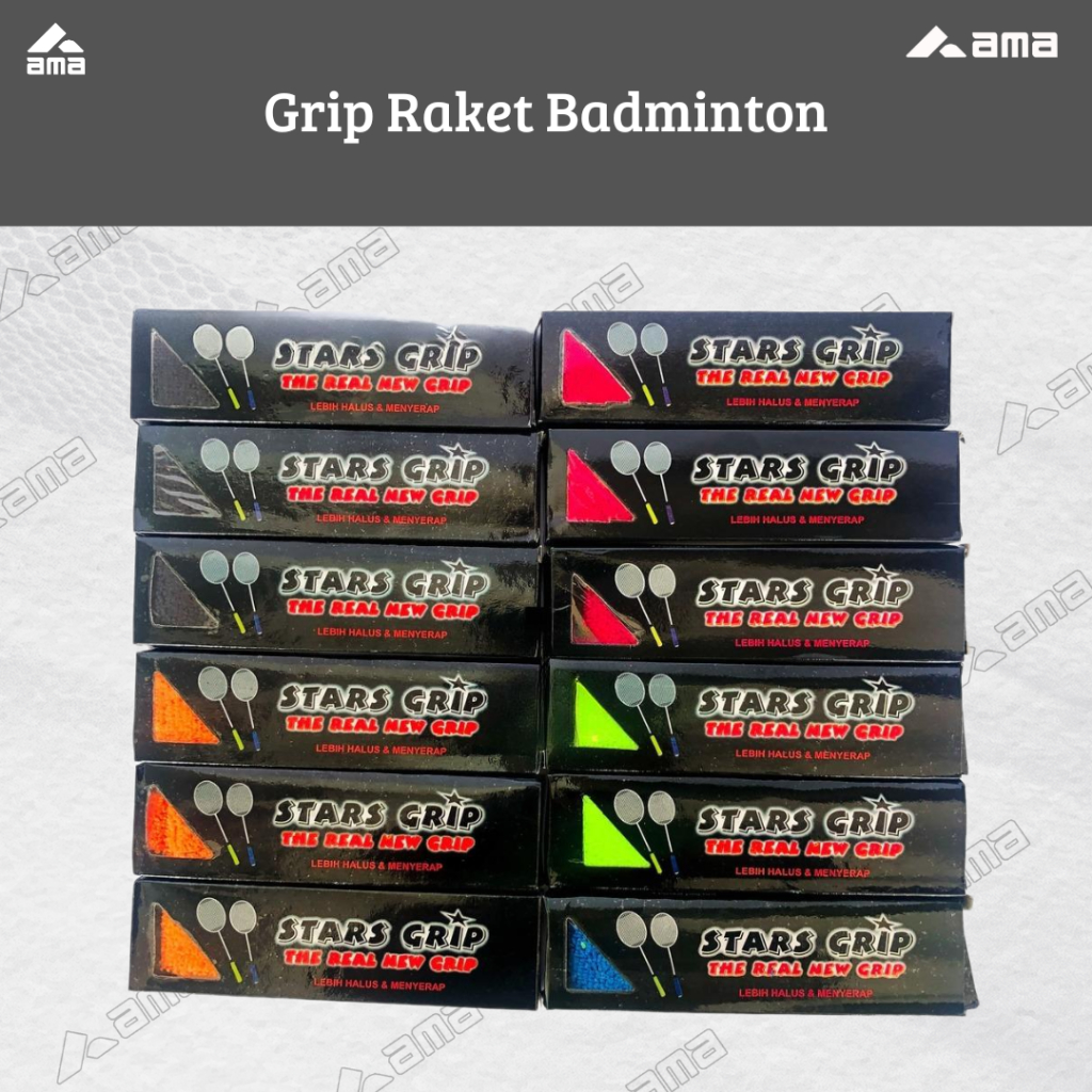 Grip Raket Badminton / Grip Handuk Badminton / Star Grip