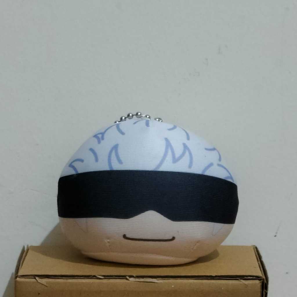 Omanjuu Manjuu Nui Plush Plushie Doll Boneka Gojo Satoru - Jujutsu Kaisen JJK